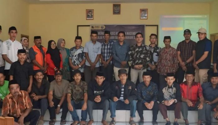 PBHI Kerja Sama dengan KKNP UIAD Sinja Gelar Penyuluhan Hukum di Desa Bulu Tellue