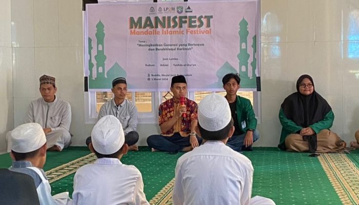 Gelar ‘MANISFEST’ Mahasiswa KKN UIN Alauddin di Mandalle Bina Anak-anak dan Remaja 