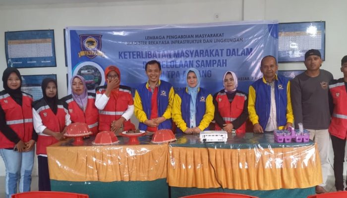 Dosen Pascasarjana Unifa Gelar ‘Pengabdian Masyarakat’ soal Pengelolaan Sampah