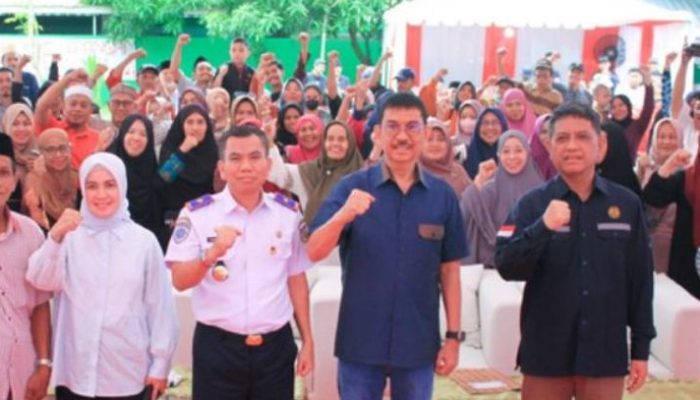 Ridwan Andi Wittiri Resmikan PJU-TS, Dihadiri Kadishub Makassar dan Pimpinan DPRD
