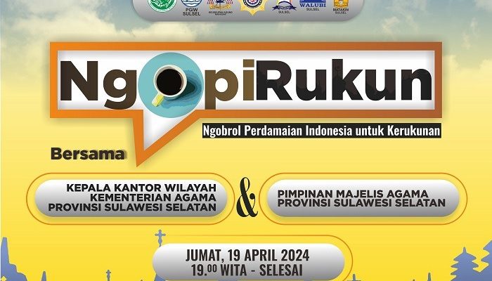 FKUB Sulsel gagas Dialog Antar Pimpinan Majelis Agama dalam Dilaog “NgopiRukun”