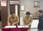 Pemkot Palopo Tandatangani MoU dengan Pemkab Sidrap