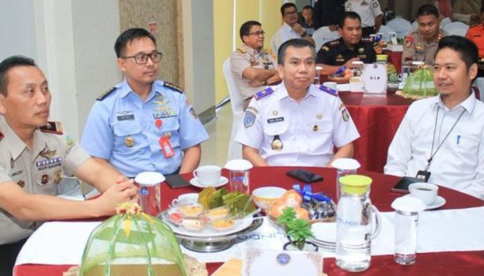  Penandatanganan Peningkatan Keamanan Ojek Vital Strategis Nasional Dihadiri Kadishub Makassar
