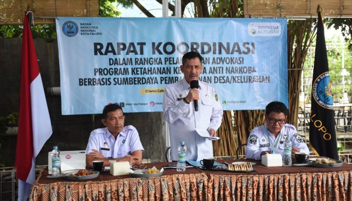 Pemkot dan BNN Palopo Dorong Advokasi Program Ketahanan Keluarga Anti Narkoba