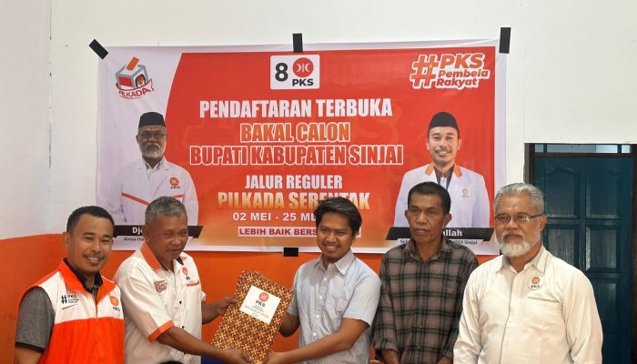 Sinyal Maju Pilkada Sinjai Makin Menguat, LO Haji Badris Ambil Formulir di NasDem-PKS