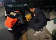 Puluhan Kendaraan Pedagang yang Tak Kooperatif di Pasar Kalimbu Digembok dan Ditilang 