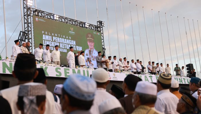 Walkot Makassar Lantik 5.975 Pj RT-RW sebagai Amil Zakat Perorangan