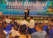 Ahmad Susanto Dipanggil ‘Wali Kota Makassar’ saat Halal Bihalal Persatuan Masyarakat Takalar