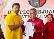 Bukti Kesiapannya Maju di Lutim, Akbar Leluasa Kembalikan Formulir ke PDIP