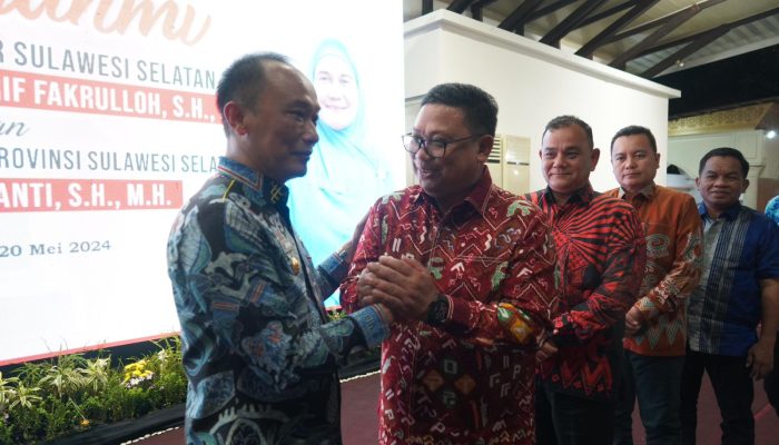 Hadiri Silaturahmi, Pj Wali Kota Palopo Siap Dukung Program Pj Gubernur Sulsel