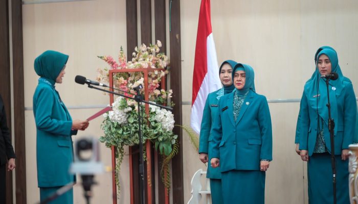 Indira Yusuf Ismail Dilantik Jadi Ketua Pembina Posyandu Kota Makassar