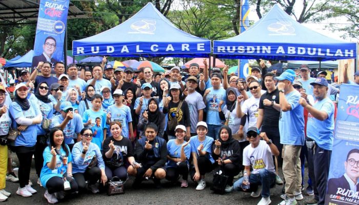 Warga Makassar Bersyukur Ada Pemeriksaan Kesehatan Gratis dari Rusdin Abdullah Setiap CFD