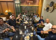 Bahas Pilwakot, Cicu Bareng Pengurus NasDem Makassar Ngopi Bareng Rusdin Abdullah