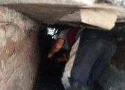 Satgas Drainase Dinas PU Makassar Perbaiki Drainse di Jl Rappocini Raya