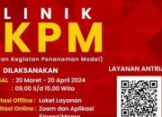 DPMPTSP Makassar Punya Klinik LKPM