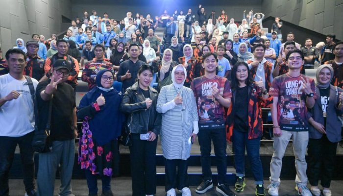 Indira Yusuf Ismail dan KNPI Nobar Uang Panai 2, Apresiasi Karya Anak Muda Makassar