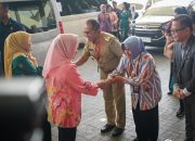 Indira Yusuf Ismail Sambut Iriana Jokowi dan Anggota OASE KIM di Makassar