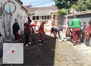 Dinas PU Makassar Pasang Paving Blom di Jl Abdul Rahman Hakim 
