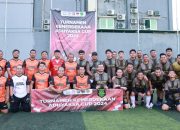 Pemkot Makassar FC Ramaikan Adhyaksa Cup 2024, Hadir Wali Kota dan Kadispus 