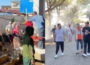 Kadisperkim Makassar Pimpin Kerja Baksi bersama Warga Rusunawa