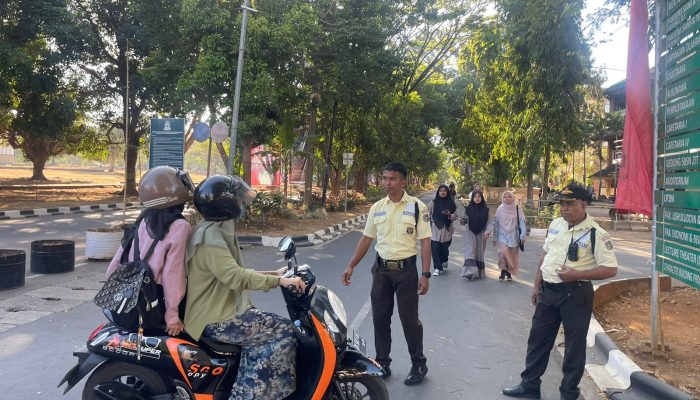 Peran Security UIN Alauddin Kawal PBAK 2024: Aman-Terkendali