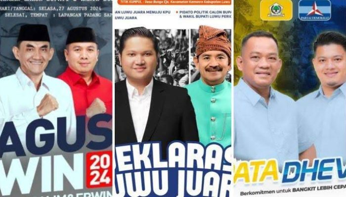 Calon Bupati Luwu Komitmen Dukung Pilkada Damai 2024