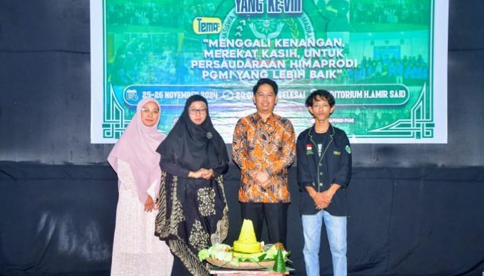 Wakili Pj Bupati, Staf Ahli Bidang Sosial dan SDM Hadiri Harla Himaprodi PGMI UIAD Sinjai