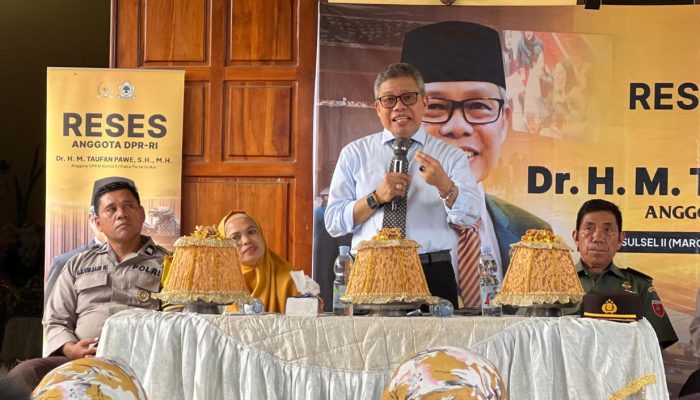Warga Bulukumba Puji Reses dan Kunjungan Anggota Komisi II DPR RI Taufan Pawe