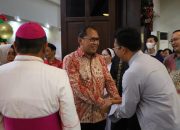 Danny Pomanto Hadiri Open House Keuskupan Agung Makassar