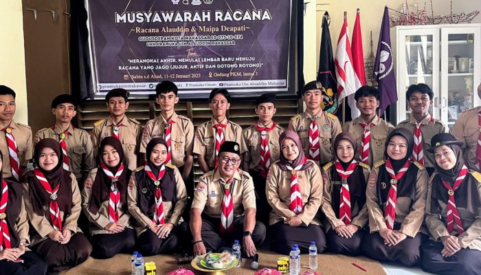 Pramuka UIN Makassar Sukses Gelar Musyawarah Racana