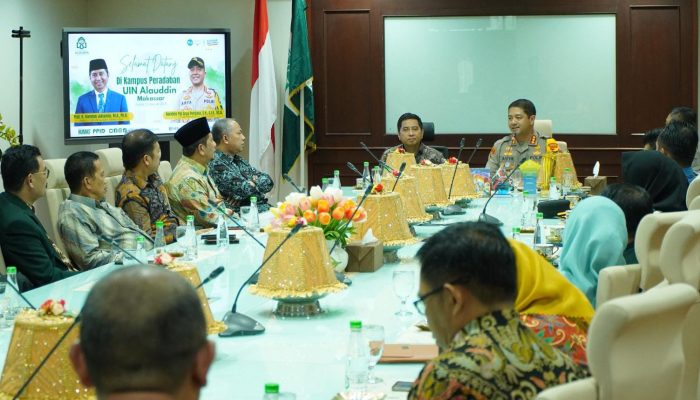 Kapolrestabes Makassar Temui Rektor UIN Alauddin: Ini Pembahasannya