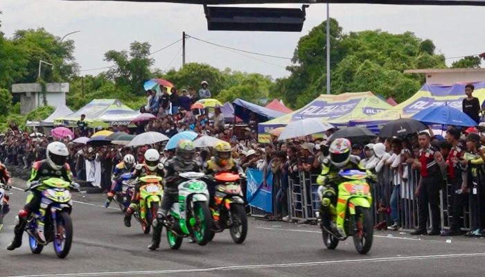 Diikuti 447 Pebalap, Bupati Andi Utta Tutup Bira Prix 2025 di Sirkuit Titik Nol