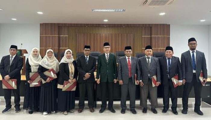 Direktur Pascasarjana UIN Alauddin Makassar Lantik 8 Pejabat Baru