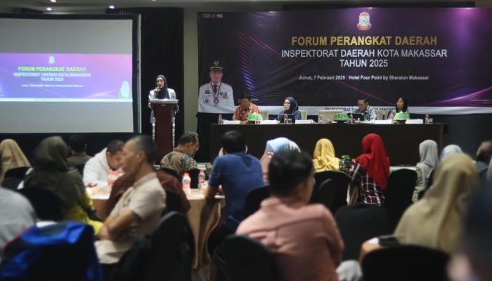 Forum Perangkat Daerah Inspektorat Makassar 2025, Tekankan Tata Kelola Pemerintahan yang Bersih dan Akuntabel