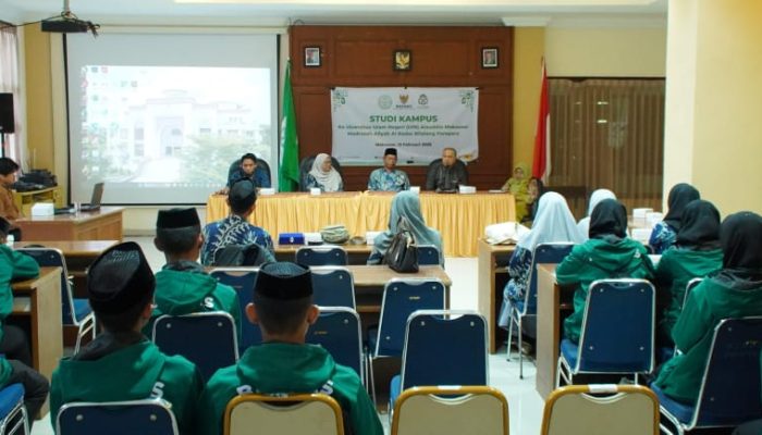 WR I UIN Alauddin Terima Studi Kampus MA Al Badar Bilalang Parepare