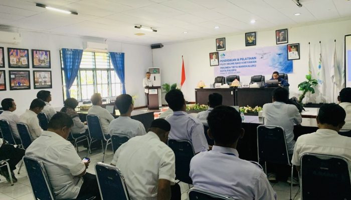 Upaya Tingkatkan Kinerja, Perumda TM Palopo Gelar Diklat Pilot Drone