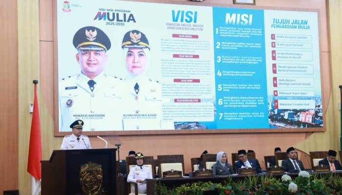 Walkot Makassar Paparkan Visi Misi Periode 2025-2030