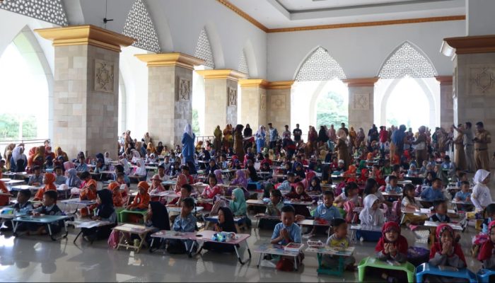 Ratusan Peserta Antusias Ikuti Lomba Kaligrafi dan Mewarnai di Hari Kedua Gebyar Ramadan
