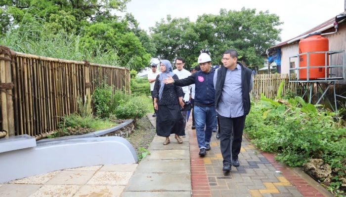 Kepala Bappeda, Kadis PU, BPKAD dan Camat Biringkanaya Dampingi Appi Tinjau Situs Proyek RISE di Untia