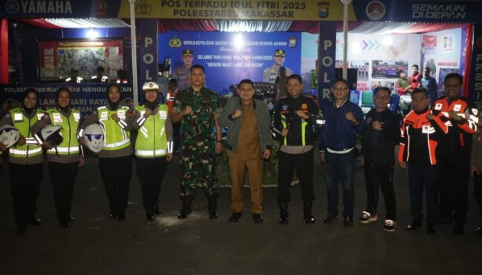 Bersama Ketua DPRD Makassar Hingga Kadishub, Appi Pantau 4 Posko Terpadu Mudik Lebaran 2025