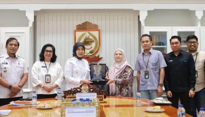 Didampingi KadiskopUKM dan Kadisnaker, Wawali Aliyah Terima Audiensi PT PNM