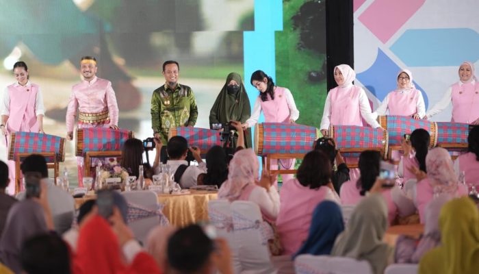 Warna Budaya di Makassar: Istri Wapres Didampingi Walkot dan Wawali Dukung Budaya Lokal