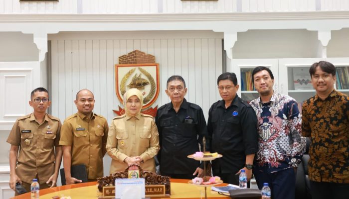 Didampingi Kadis Pariwisata, Wawali Aliyah Terima Audiensi dari PT Rukmaya,