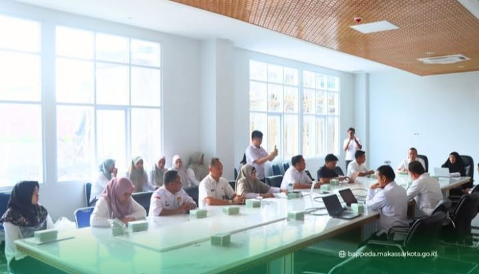 Kepala Bappeda Kota Makassar Hadiri Rapat Pengharmonisasian Rancangan Produk Hukum