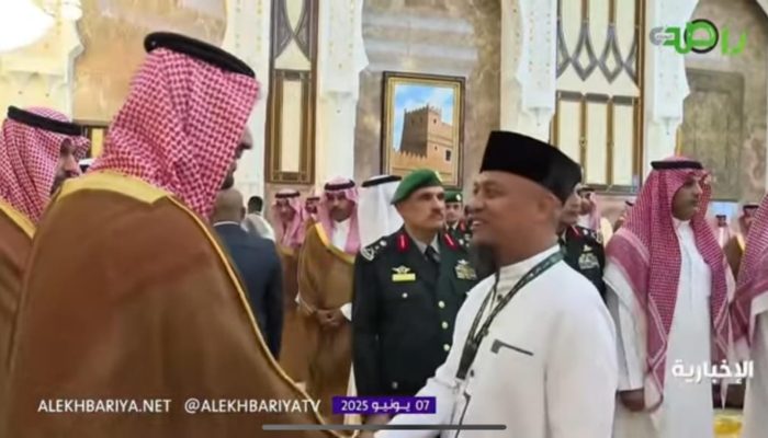 Gubernur Sulsel Hadiri Jamuan Putra Mahkota Kerajaan Arab Saudi di Istana Mina