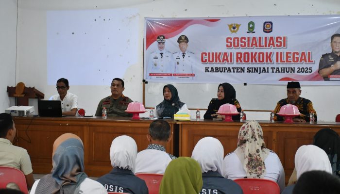Ajak Masyarakat Kenali Ciri-Ciri Rokok Ilegal, Pemkab Sinjai Gandeng Bea Cukai Makassar Gelar Sosialisasi
