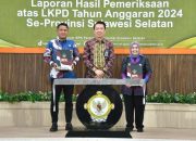 Bupati Sinjai Terima Penghargaan Opini WTP dari BPK RI Sembilan kali berturut-turut