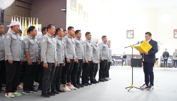 Ketua KONI Sulsel Titip Pesan Begini Usai Lantik Pengurus KONI Wajo Periode 2025–2029