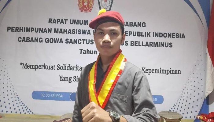 Kalvares D. Adat Nahkodai PMKRI Cabang Gowa Periode 2025/2026