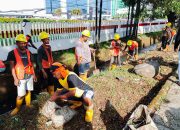 Dinas PU Makassar Gelar Aksi SIKOPANG Bersama BBWS dan BBPJN, Fokus Bersihkan Saluran Depan Kantor Gubernur